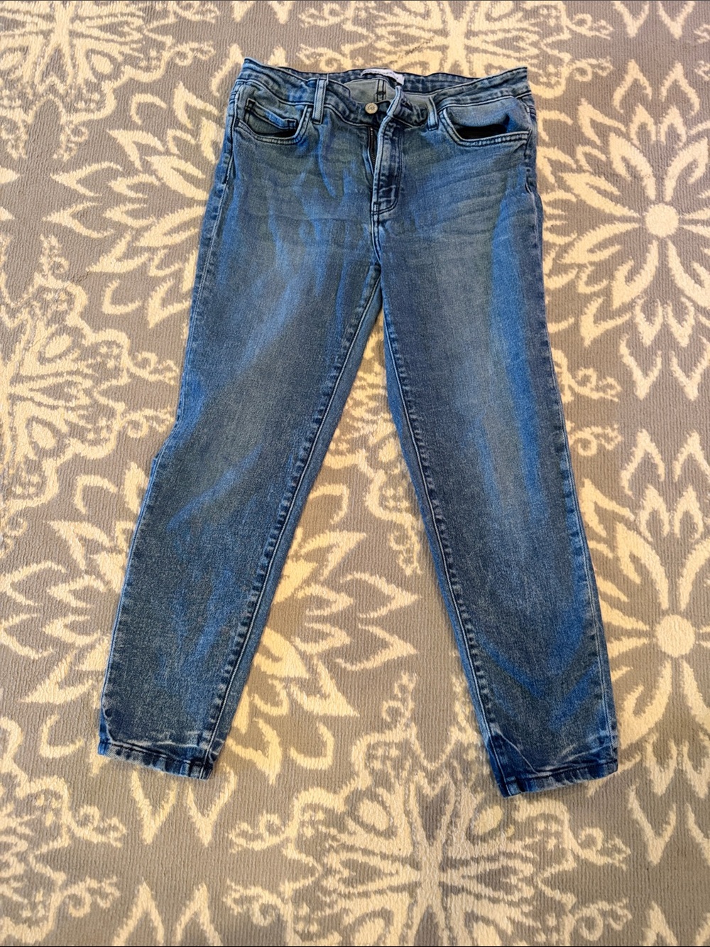Women’s High-Rise cropped Flying Monkey Jeans